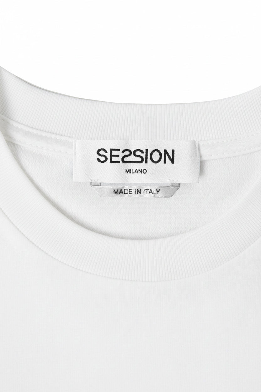T-shirt con micro logo