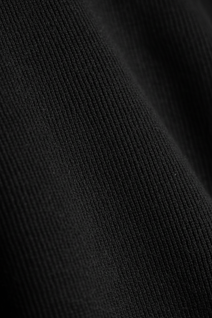 Macro texture tessuto nero